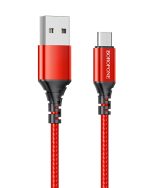 کابل تبدیل USB به MICROUSB بروفون مدل BX54 طول 1 متر