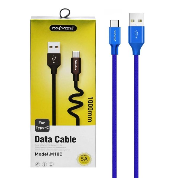 کابل تبدیل USB به USB-C نافومی مدل M10C طول 1 متر