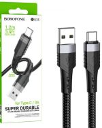 کابل تبدیل USB به USB-C بروفون مدل BU35 طول 1.2 متر