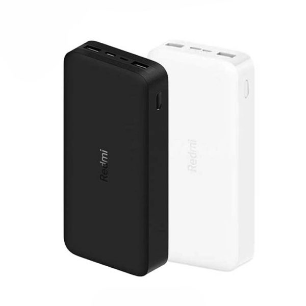 پاوربانک شیائومی مدل Redmi اصلی ظرفیت 20000 میلی آمپر ساعت