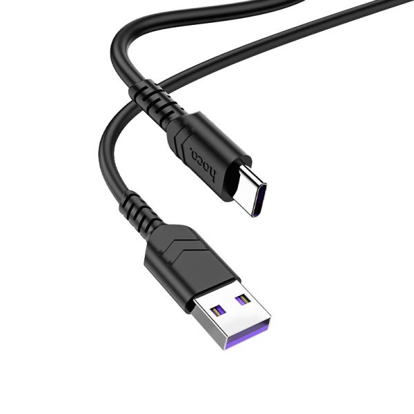 کابل تبدیل USB به USB-C هوکو مدل X62 5A طول 1 متر