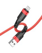 کابل USB به MicroUSB بروفون مدل BU35 طول 1.2 متر