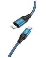 کابل تبدیل USB-C به لایتنینگ بروفون مدل BX56 20W طول 1 متر