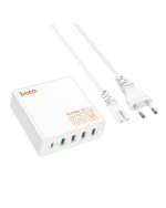شارژٰ و هاب 5 پورت USB هوکو مدل C114A 65W