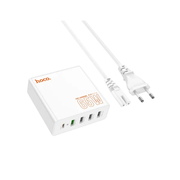 شارژٰ و هاب 5 پورت USB هوکو مدل C114A 65W