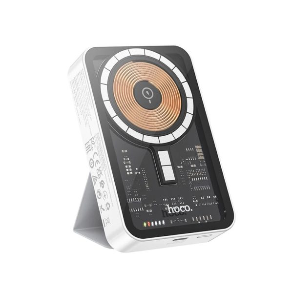 پاوربانک هوکو مدل Q10A WIRELESS PD+QC3.0 20W ظرفیت 10000 میلی‌ آمپر ساعت
