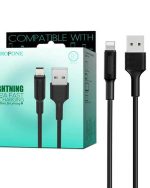 کابل تبدیل USB به لایتنینگ بروفون مدل BX1 طول 1 متر