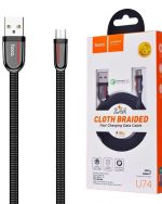 کابل تبدیل USB به MicroUSB هوکو مدل u74 طول 1.2 متر