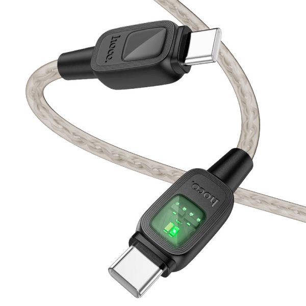 کابل USB-C هوکو مدل U124 60W طول 1.2 متر