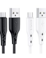 کابل تبدیل USB به MicroUSB بروفون مدل BX48 طول 1 متر