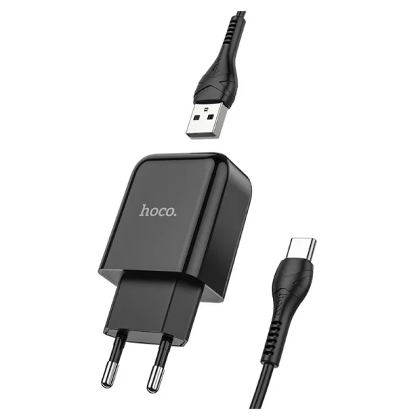 شارژر دیواری هوکو مدل N2 UCB-C