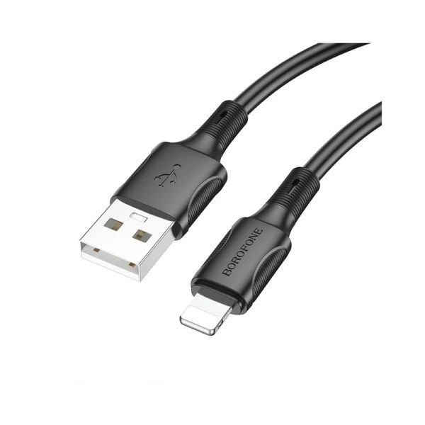 کابل تبدیل USB به لایتنینگ بروفون مدل BX80 طول 1 متر