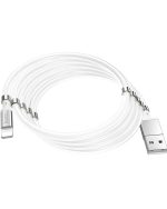 کابل تبدیل USB به لایتنینگ هوکو مدل U91 Magnetic retract طول 1 متر