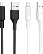 کابل شارژ و دیتا microUSB برند hoco مدل X25 طول 1 متر 2 آمپر