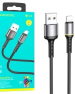 کابل تبدیل USB به لایتنینگ بروفون مدل BU33 طول 1.2 متر