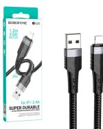 کابل تبدیل USB به لایتنینگ بروفون مدل BU35 طول 1.2 متر
