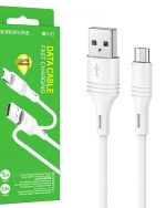 کابل تبدیل USB به MICROUSB بروفون مدل BX43 طول 1 متر