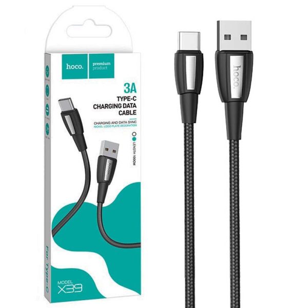 کابل تبدیل USB به USB-C هوکو مدل X39 طول 1 متر
