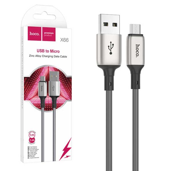 کابل شارژ Hoco X66 (Micro to USB)