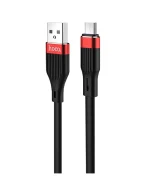 کابل تبدیل USB به MICROUSB هوکو مدل U72 Silicone طول 1.2 متر