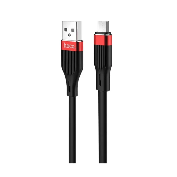 کابل تبدیل USB به MICROUSB هوکو مدل U72 Silicone طول 1.2 متر