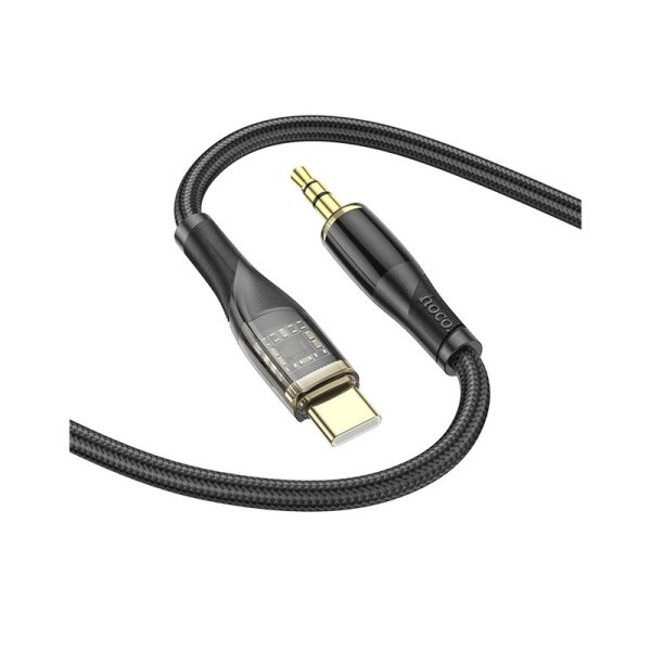 کابل تبدیل USB-C به جک 3.5 میلی متری هوکو مدل UPA25 طول 1 متر