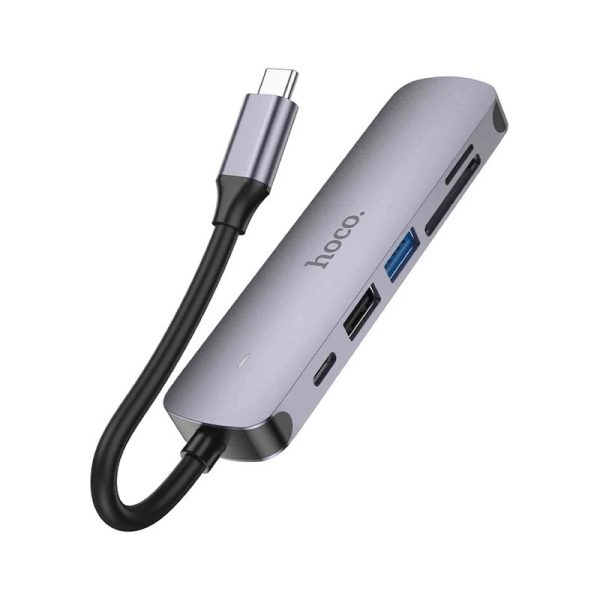 هاب 6 پورت usb-c هوکو مدل HB28