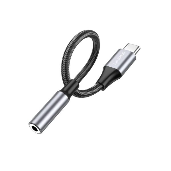 کابل تبدیل تایپ سی به جک 3.5 میلی متر (Type-C to Aux) بروفون (BOROFONE) مدل BV16