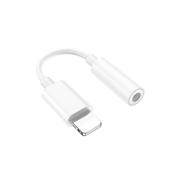مبدل لایتنینگ به جک 3.5 میلی متری هوکو مدل LS34 / اورجینال اپل