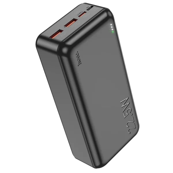 پاوربانک هوکو مدل J101B PD+QC3.0 22.5W ظرفیت 30000 میلی‌ آمپر ساعت