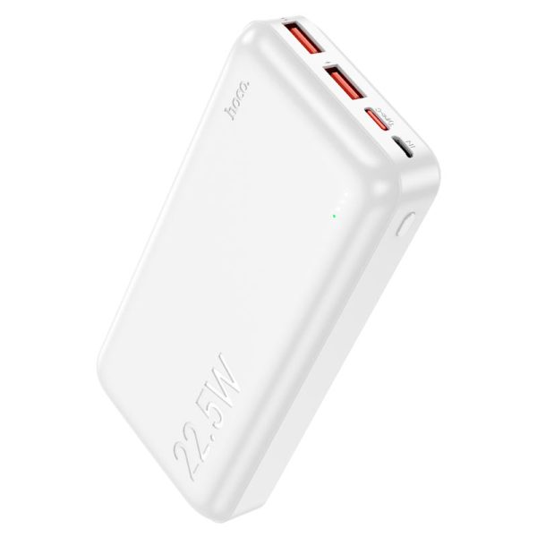 پاوربانک هوکو مدل J101A PD+QC3.0 22.5W ظرفیت 20000 میلی‌ آمپر ساعت
