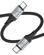 کابل هوکو تایپ سی به تایپ سی/ Type-C به  "X102 " PD 60W شارژ سریع