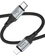 کابل هوکو تایپ سی به لایتنینگ Type-C به Lightning "X102" PD 27W شارژ سریع