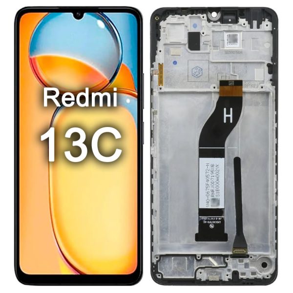 ال سی دی با فریم Xiaomi Redmi 13c & POCO C65 ((شرکتی))