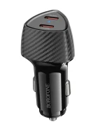 شارژر فندکی 60 وات بروفون مدل BZ31D USB