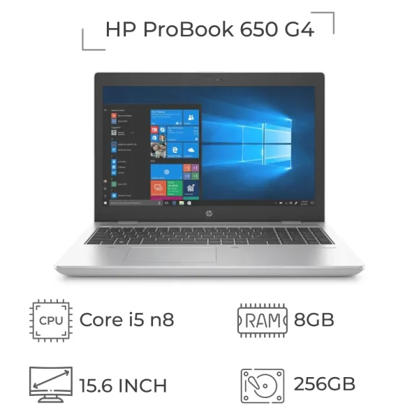 لپ تاپ HP ProBook 650 G4 پردازنده i5 نسل 8