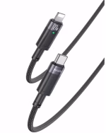 کابل تبدیل USB-C به لایتنینگ یسیدو مدل AUTO POWER OFF CA159 27W طول 1.2 متر