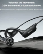 هدفون بلوتوثی دورگردنی یسیدو مدل BONE CONDUCTION YSP12