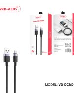 کابل شارژ 2 آمپر و 5 ولت USB نوع A به کابل میکرو USB