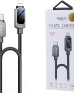 کابل تبدیل فست شارژ Yesido CA180 Type-C To Lightning PD 27W 1.2m