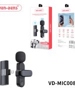 میکروفون بی‌سیم با سری  لایتنینگ (ven-dens) مدلVD-MIC008