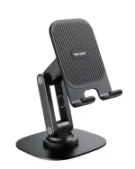 پایه رومیزی تاشو چرخشی، نگهدارنده قابل تنظیم تبلت، آی‌پد، گوشی موبایل (VD-HD027) VEN-DENS