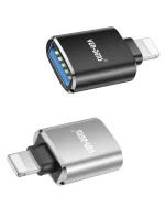تبدیل OTG لایتنینگ نری به یو اس بی مینی مادگی OTG برای بازی VEN-DENS مدل VD-OTG001