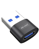 آداپتور پرسرعت OTG نوع C به USB نری برای انتقال داده و شارژ VEN-DENS مدل VD-OTG002