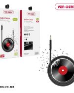 تبدیل لایتنینگ به AUX نایلونی 3.5 میلی‌متری (1 متر) (AUX001)