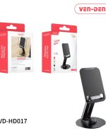 نگهدارنده و پایه رومیزی تاشو موبایل و تبلت (VEN-DENS) مدل VD-HD017 با قابلیت چرخش ۳۶۰ درجه