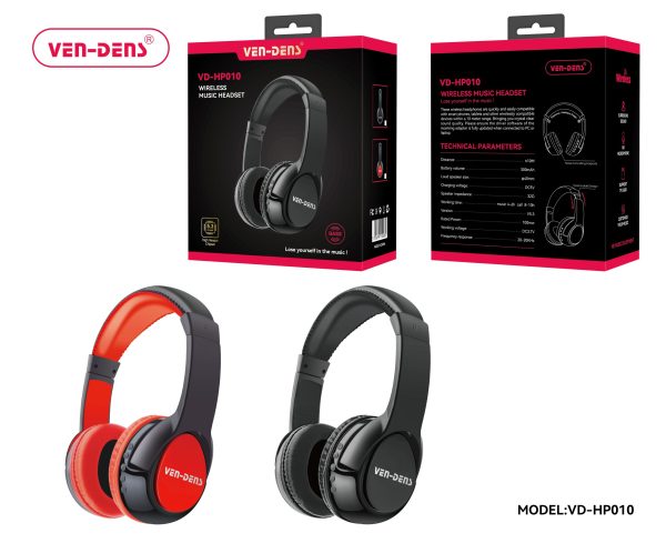 هدست بیسیم بلوتوث ( VEN-DENS ) مدل (VD-HP010)