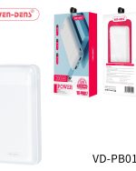 پاور بانک 20000 میلی‌آمپر  QC3 ، (VEN-DENS) و PD فست شارژ  مدل VD-PB0017 به همراه شارژ بی سیم